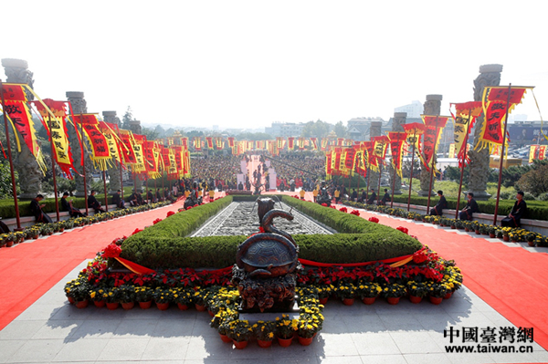 2017海峽兩岸中華民族敬天祈福儀式現場 2017海峽兩岸中華民族敬天祈福儀式現場