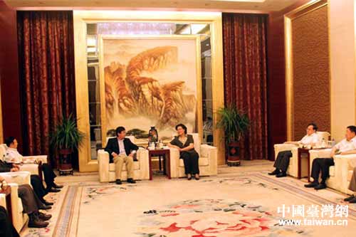 吳翠云書記書記、楊宜新市長親切會見王永壯局長一行 吳翠云書記書記、楊宜新市長親切會見王永壯局長一行