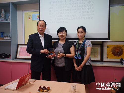 臺(tái)灣海基會(huì)董事長(zhǎng)林中森到杭州參訪 臺(tái)灣海基會(huì)董事長(zhǎng)林中森到杭州參訪