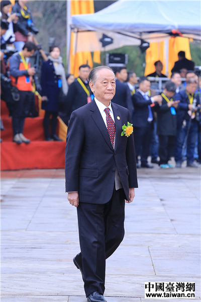 臺(tái)灣新黨主席郁慕明參加公祭黃帝典禮 中國(guó)臺(tái)灣網(wǎng) 劉瑩 攝。 臺(tái)灣新黨主席郁慕明參加公祭黃帝典禮 中國(guó)臺(tái)灣網(wǎng) 劉瑩 攝。