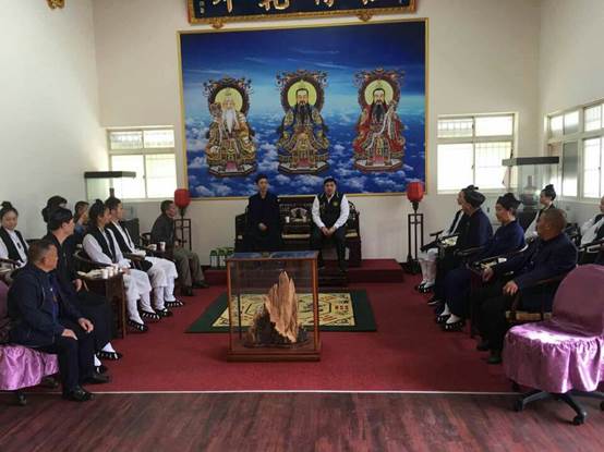 說明: 綿陽江油市組織道教文化參訪團赴臺參加首屆兩岸哪吒太子文化季活動04