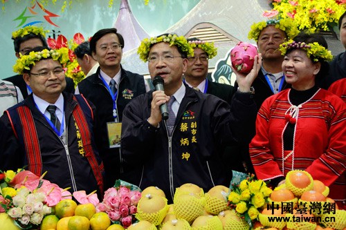 臺灣中部精品農產伴手禮亮相武漢(圖)