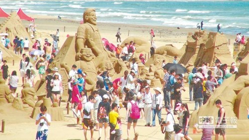 臺灣福隆沙雕藝術季將登場較往年更具視覺沖擊