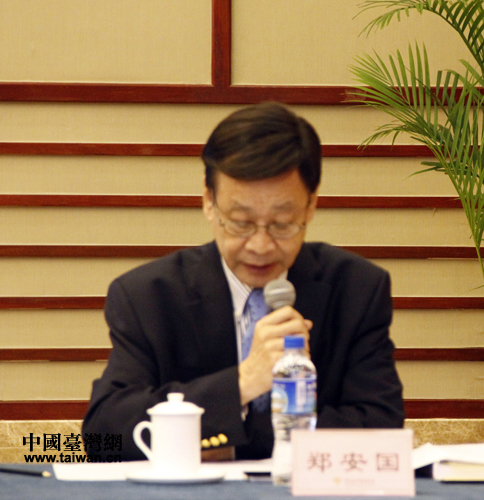 鄭安國:促進心靈契合 避免對立緊張才是兩岸之福 鄭安國:促進心靈契合 避免對立緊張才是兩岸之福