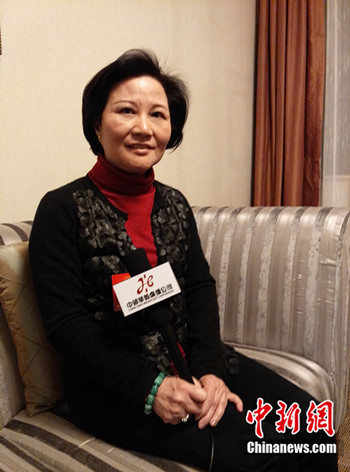 全國人大代表、中國特殊教育雜志主編陳云英 (民生 攝)