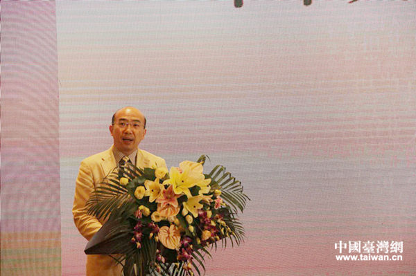 中華全國臺灣同胞聯誼會副會長紀斌致辭。(中國臺灣網 汪明珠 攝) 中華全國臺灣同胞聯誼會副會長紀斌致辭。(中國臺灣網 汪明珠 攝)