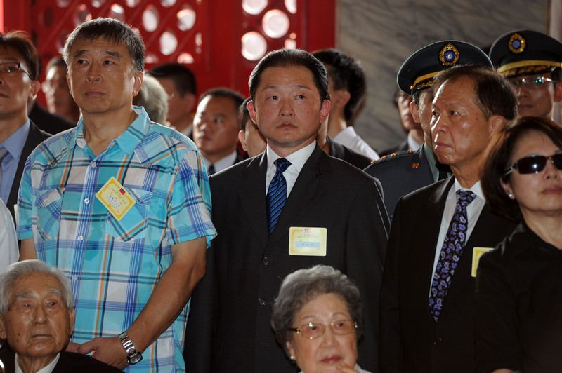 遠征軍遺族出席 。 遠征軍遺族出席 。