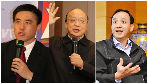 國民黨黨魁改選局面撲朔,實力派皆按兵不動。(合成圖) 國民黨黨魁改選局面撲朔,實力派皆按兵不動。(合成圖)