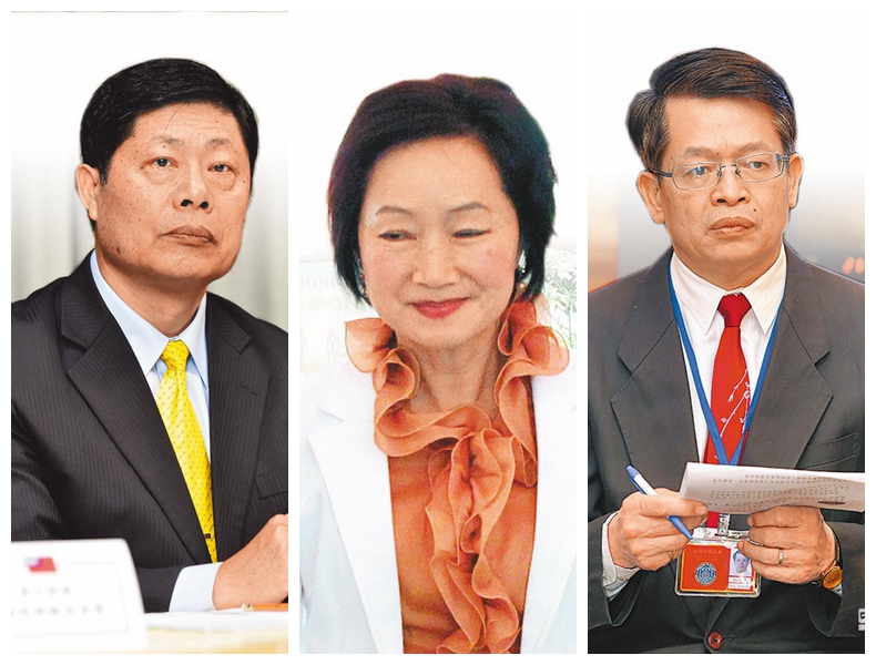 臺灣“矯正署長”吳憲璋矯、“正署副署長”劉梅仙、“矯正署副署長”邱鴻基。(圖片來源:中時電子報) 臺灣“矯正署長”吳憲璋矯、“正署副署長”劉梅仙、“矯正署副署長”邱鴻基。(圖片來源:中時電子報)
