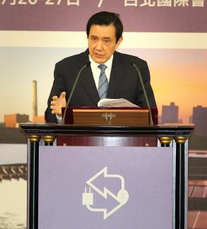 臺灣能源仰賴進口馬英九:不放棄任何能源選項