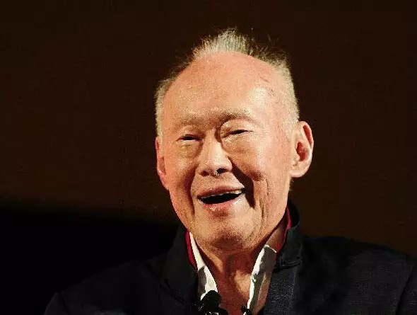 新加坡建國總理李光耀生前照 新加坡建國總理李光耀生前照