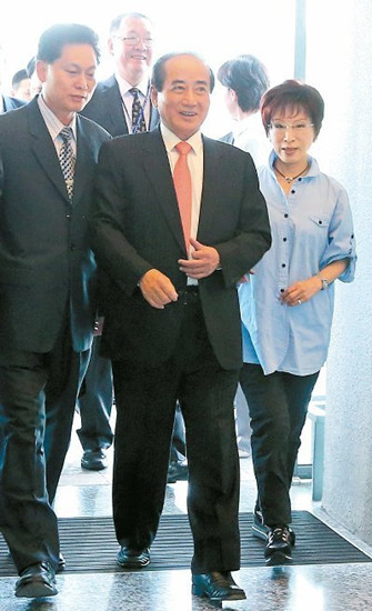 “挺王派”人士:王金平不會讓大家失望(圖)