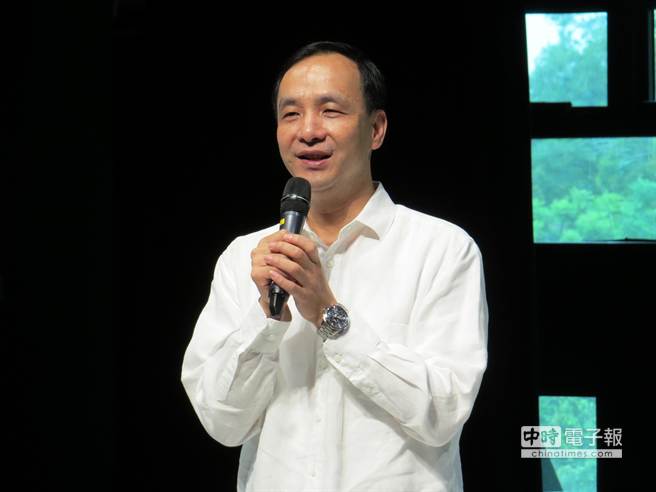 朱立倫昨出席活動,針對選不選2016,朱說5月16日報告 朱立倫昨出席活動,針對選不選2016,朱說5月16日報告