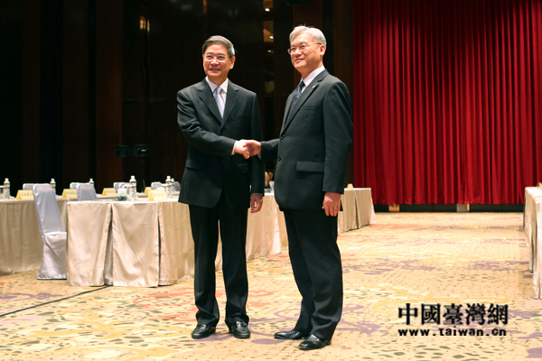 兩岸事務主管部門負責人工作會議在金門舉行。(中國臺灣網 陳佳慧攝) 兩岸事務主管部門負責人工作會議在金門舉行。(中國臺灣網 陳佳慧攝)