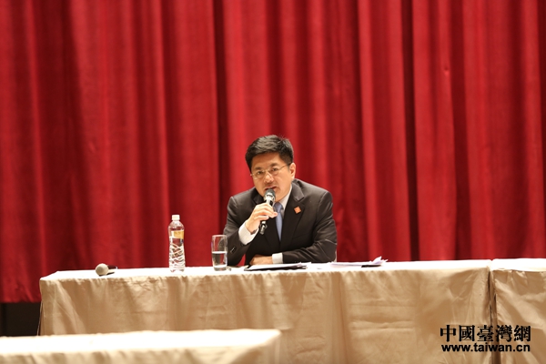 國臺辦發言人馬曉光介紹兩岸事務主管部門負責人會面成果 國臺辦發言人馬曉光介紹兩岸事務主管部門負責人會面成果
