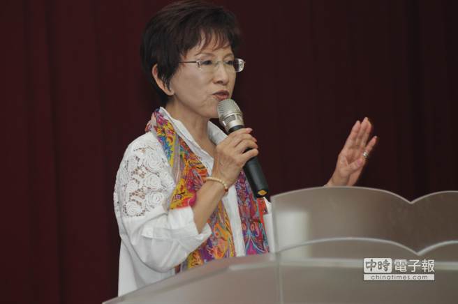 洪秀柱金門開講:戰士無避戰權利 我要凱旋而歸 洪秀柱金門開講:戰士無避戰權利 我要凱旋而歸