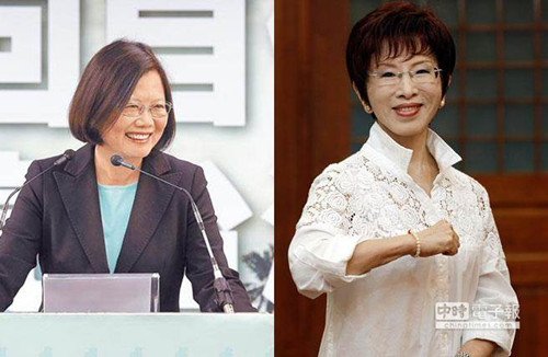 臺媒:網搜洪秀柱比蔡英文還熱門國民黨干部感嘆