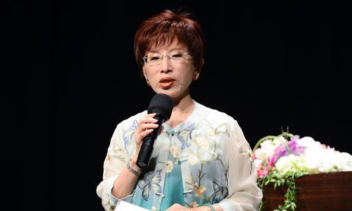 洪秀柱談高民調出線:可能是藍軍悶太久了。(網絡圖) 洪秀柱談高民調出線:可能是藍軍悶太久了。(網絡圖)