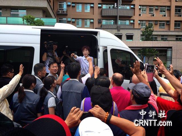 洪秀柱談課綱:政治人物要摸著良心做事 洪秀柱談課綱:政治人物要摸著良心做事