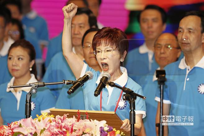 洪秀柱固守北臺灣密集造訪地方,淡定應對蔡宋沖擊。(中時電子報圖) 洪秀柱固守北臺灣密集造訪地方,淡定應對蔡宋沖擊。(中時電子報圖)