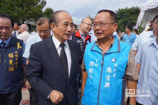 王金平證實前陸委會副主委張顯耀有意參選“立委” 王金平證實前陸委會副主委張顯耀有意參選“立委”