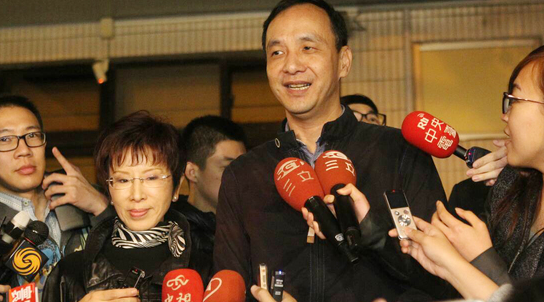 朱立倫洪秀柱第三度會面 洪:為國民黨擔憂 朱立倫洪秀柱第三度會面 洪:為國民黨擔憂