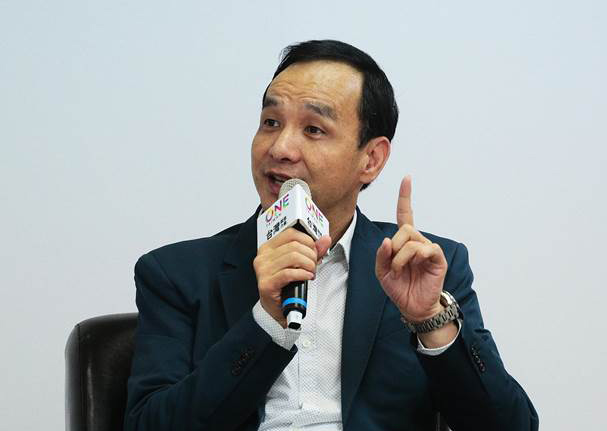 朱立倫:蔡英文不承認“九二共識”就是挑釁 朱立倫:蔡英文不承認“九二共識”就是挑釁