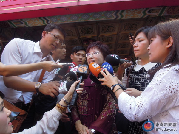 洪秀柱:國民黨在必要時會搭起兩岸橋梁 洪秀柱:國民黨在必要時會搭起兩岸橋梁