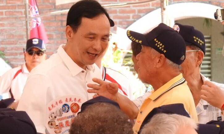 朱立倫受訪強調,這個是謠傳 朱立倫受訪強調,這個是謠傳