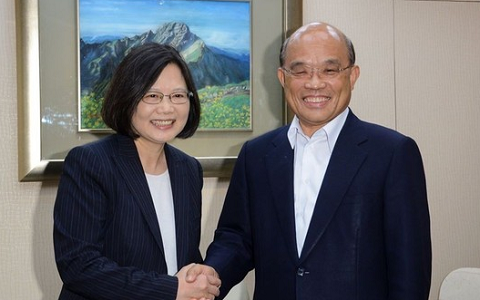 蔡英文出面勸進選新北市長 蘇貞昌:愿承擔重任