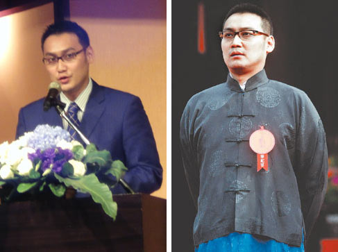 孔子第七十九代傳人孔垂長(zhǎng)。圖片來源:臺(tái)灣“聯(lián)合新聞網(wǎng)”