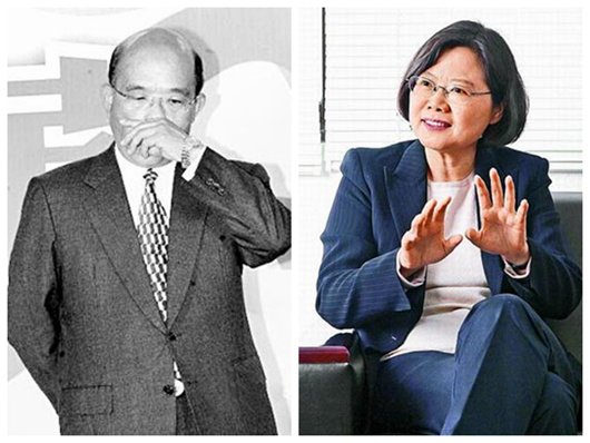 臺媒:綠營蔡蘇“兩顆太陽”路線漸露區隔