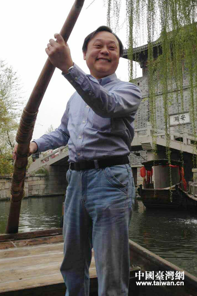 天津帝十三廣告公司總經理陳炳宏。( 天津帝十三廣告公司總經理陳炳宏。(