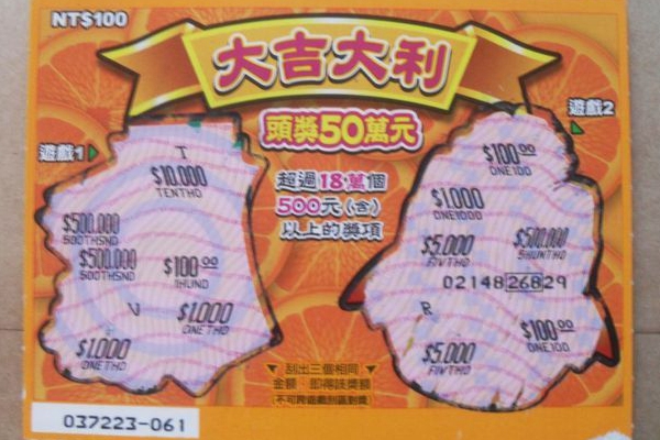 臺灣人鐘愛刮刮樂彩票 8年投入3000億“碰運氣” 臺灣人鐘愛刮刮樂彩票 8年投入3000億“碰運氣”
