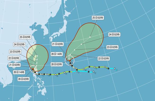 輕臺“巨爵”逼臺 最快下午發布海上警報 輕臺“巨爵”逼臺 最快下午發布海上警報