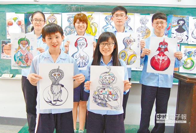 臺高中生看福祿猴 彰顯后世代科技動畫美感(圖) 臺高中生看福祿猴 彰顯后世代科技動畫美感(圖)