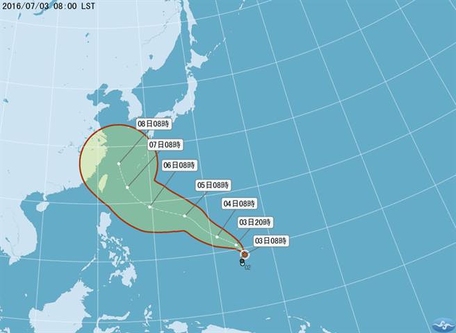 臺風(fēng)路徑潛勢預(yù)報圖 臺風(fēng)路徑潛勢預(yù)報圖