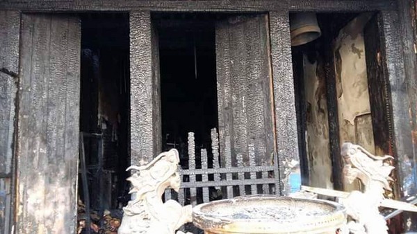 臺鹿港鳳山寺大火 全臺保存年代最早的交趾陶被燒毀 臺鹿港鳳山寺大火 全臺保存年代最早的交趾陶被燒毀