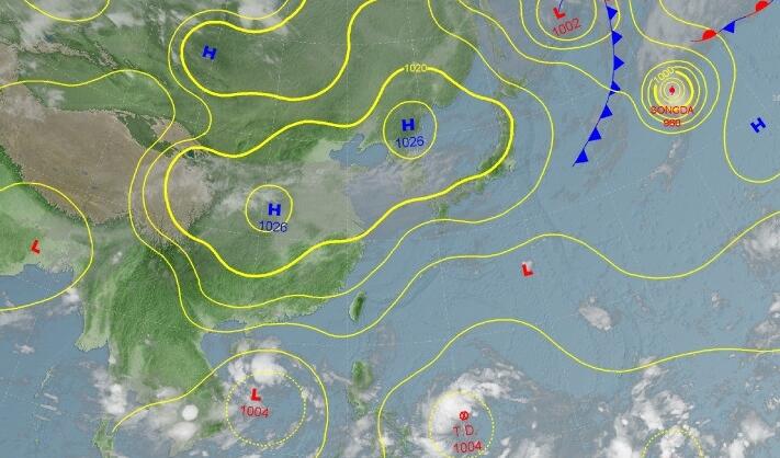 目前位于菲律賓東方海面的熱帶性低氣壓,可能形成今年編號(hào)第21號(hào)輕度臺(tái)風(fēng)莎莉佳 目前位于菲律賓東方海面的熱帶性低氣壓,可能形成今年編號(hào)第21號(hào)輕度臺(tái)風(fēng)莎莉佳