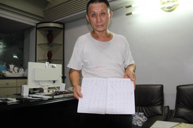 江尚和提出每天向農民進貨的資料,證明自己正常進貨、出貨,沒有囤積 江尚和提出每天向農民進貨的資料,證明自己正常進貨、出貨,沒有囤積