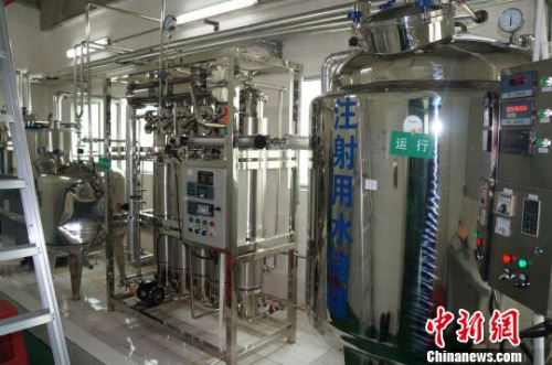 資料圖:深圳某公司生產假藥案現場廣東公安廳供圖