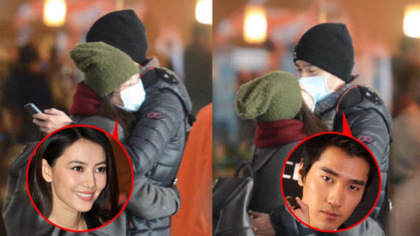 “又圓”隔著口罩也要親熱 “又圓”隔著口罩也要親熱