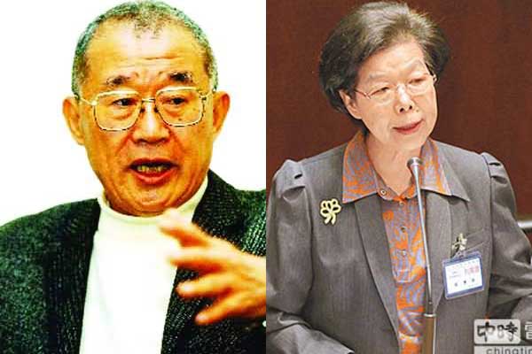 王建煊與張博雅 王建煊與張博雅