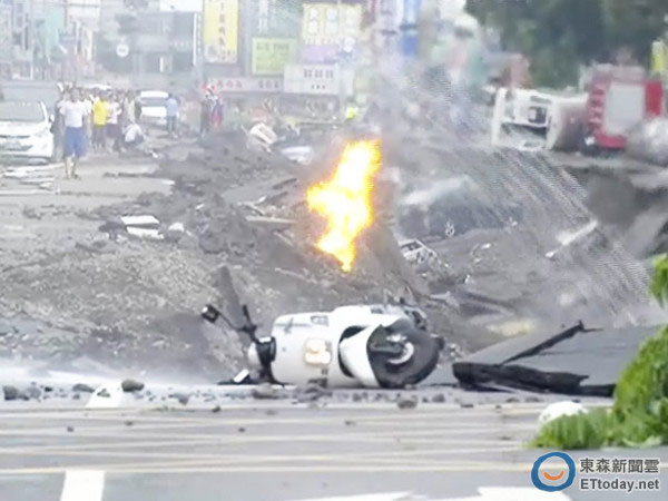 高雄爆炸現場 高雄爆炸現場