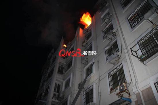 火災(zāi)現(xiàn)場(chǎng)