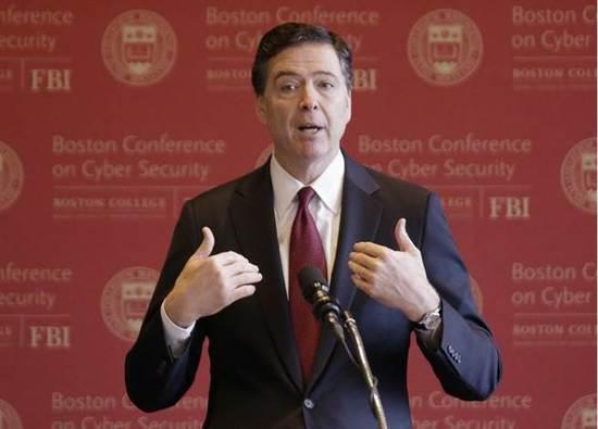 ����(li��n)���{(di��o)��֣�FBI�����Lղķ˹����÷��James Comey����ϯ��ʿ�D�WԺ�W(w��ng)�j(lu��)��ȫ���h��CNN�؈D��