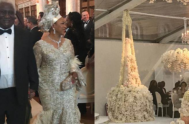 百萬朵玫瑰布置超豪華婚禮 尼日利亞女首富之子娶妻 百萬朵玫瑰布置超豪華婚禮 尼日利亞女首富之子娶妻