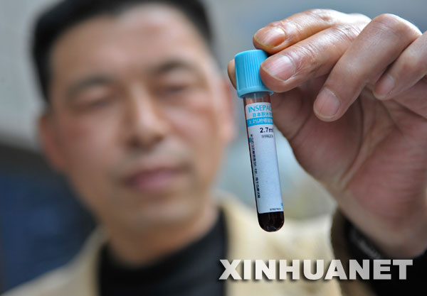 作為大熊貓基因組研究計劃的一部分,四川臥龍大熊貓研究中心的科研人員為大熊貓提取血液樣本(攝于2008年3月20日)。 10月11日,中國科學家在深圳宣布:世界首張大熊貓基因組序列圖譜繪制完成。該圖譜的誕生填補了大熊貓基因組及分子生物學研究的空白,從基因組學的層面上為瀕危物種的保護、疾病監控及人工繁殖提供了科學依據。 新華社記者 劉大偉 攝