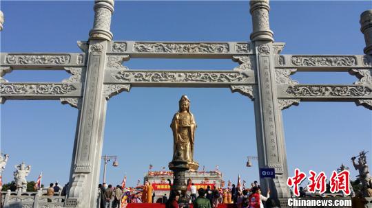 浙江單團規模最大臺灣入境團赴普陀山促文化交流 浙江單團規模最大臺灣入境團赴普陀山促文化交流