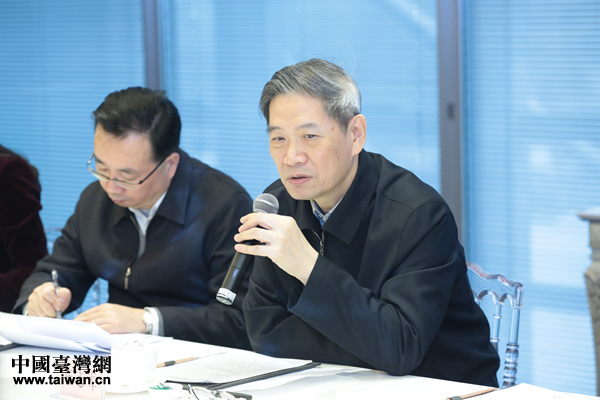 國臺辦主任張志軍走訪慰問在京臺資企業 國臺辦主任張志軍走訪慰問在京臺資企業